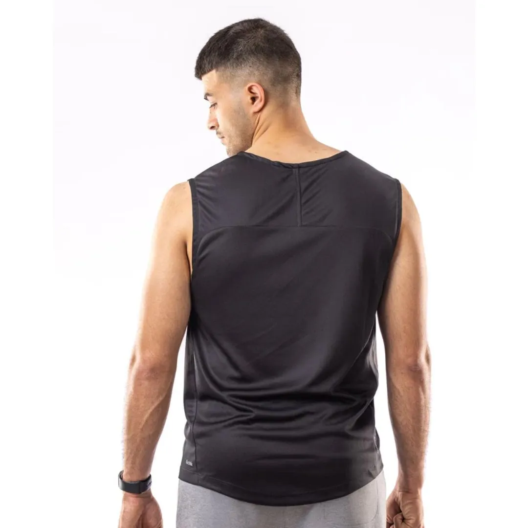 Sleeveless Basic Crew Tank Top