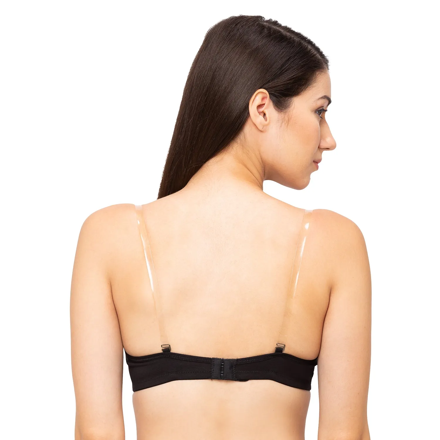 Slick - Cotton Mold Padded T-shirt Bra Black