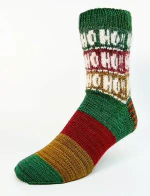 Socks Ho Ho Ho ! | Knitting Pattern with Optional Limited Edition Kit