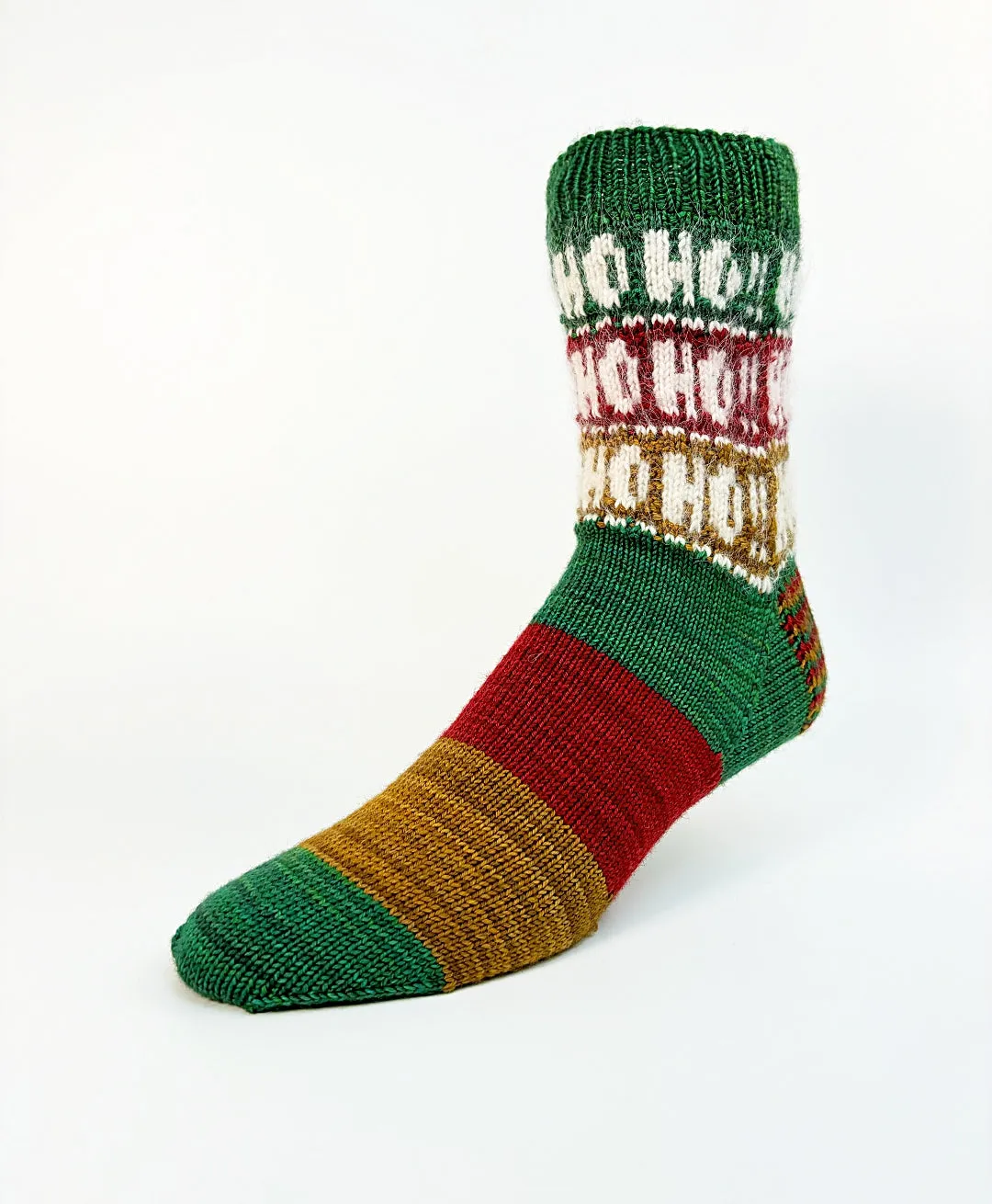 Socks Ho Ho Ho ! | Knitting Pattern with Optional Limited Edition Kit