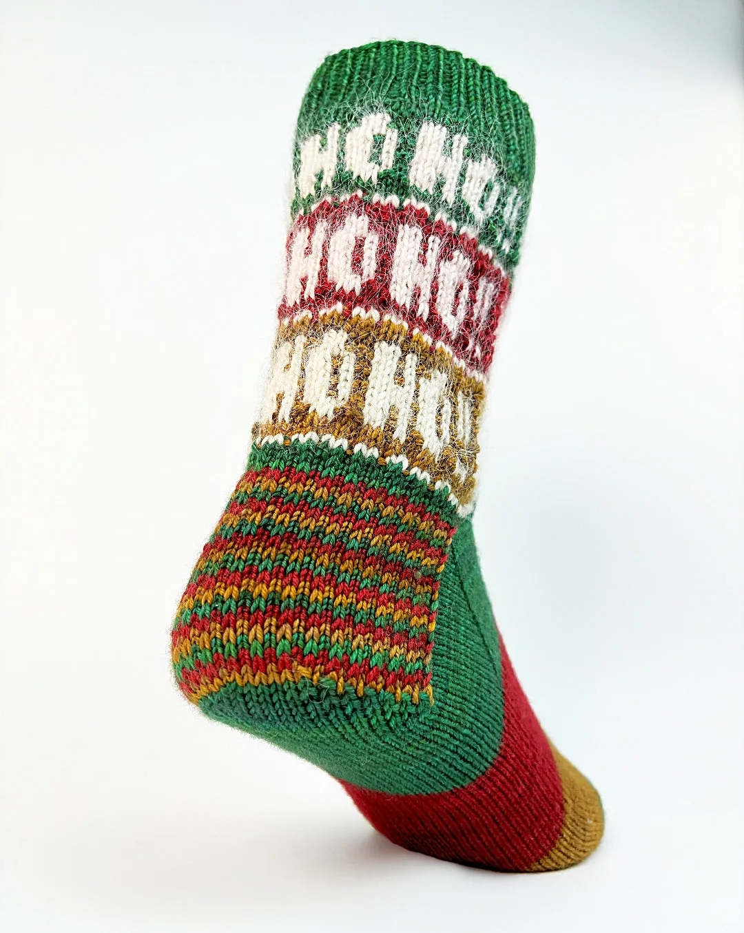 Socks Ho Ho Ho ! | Knitting Pattern with Optional Limited Edition Kit