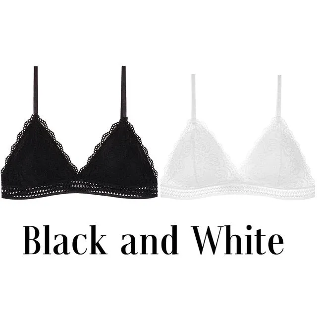 TEEK - Simple Lace Tri Bra | Multi-Options