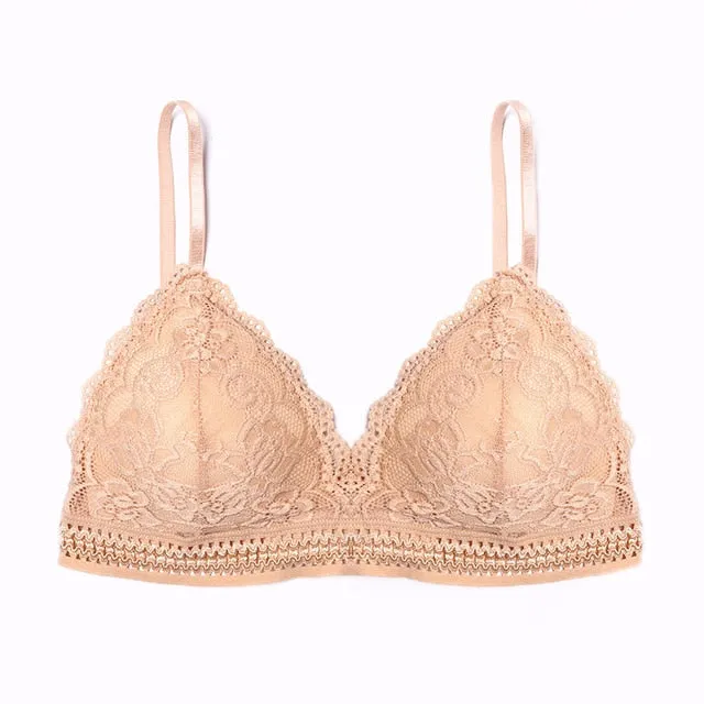 TEEK - Simple Lace Tri Bra | Multi-Options