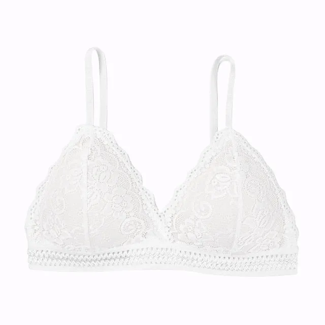 TEEK - Simple Lace Tri Bra | Multi-Options