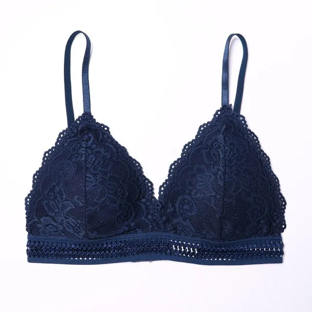 TEEK - Simple Lace Tri Bra | Multi-Options