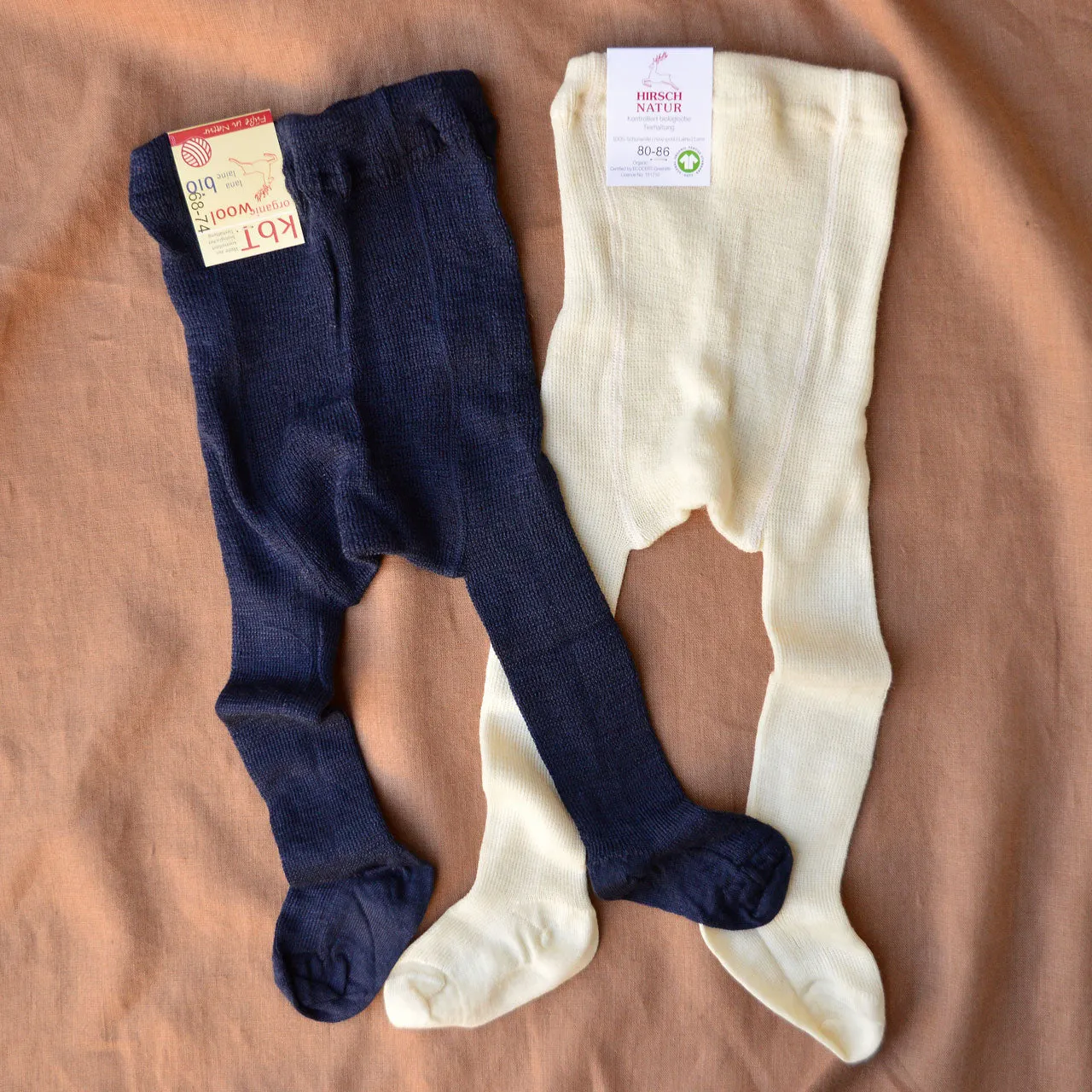 Tights - 100% Organic Merino Wool (0-5yrs)