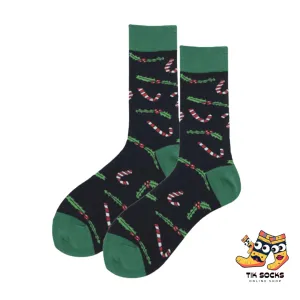 TikSocks|Christmas Socks-Christmas Cane Socks 2