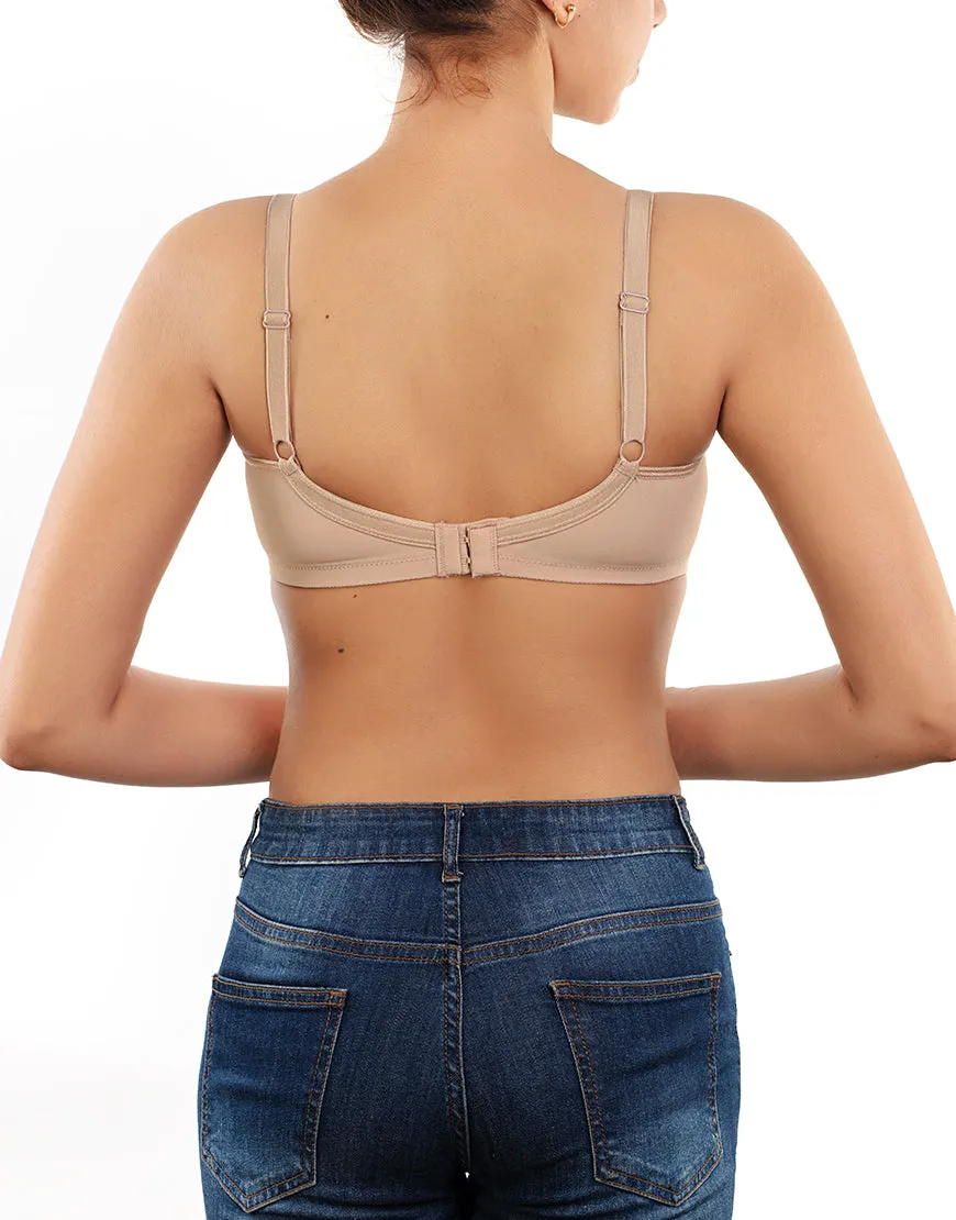 TRUE CURVE WIREFREE MINIMIZER BRA-ROEBUCK SKIN