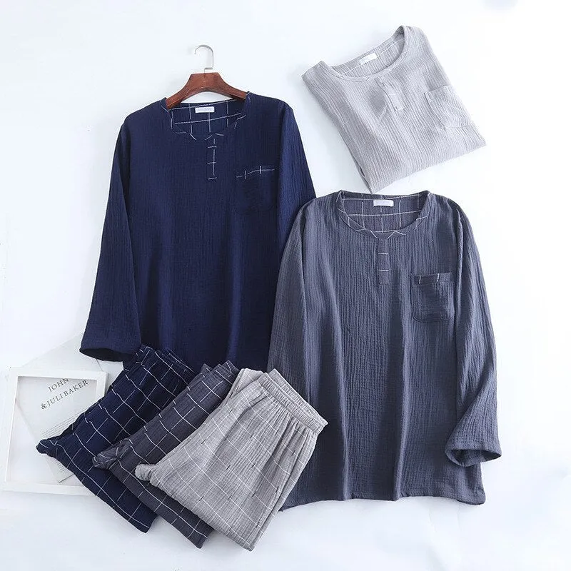 Two-Piece Men's Pajamas Set