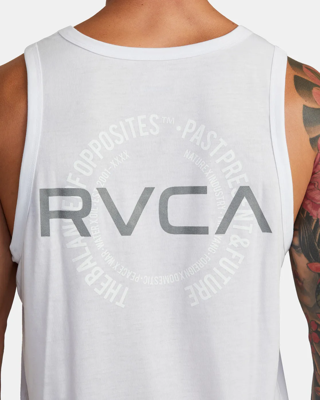 VA Levels Tank - White