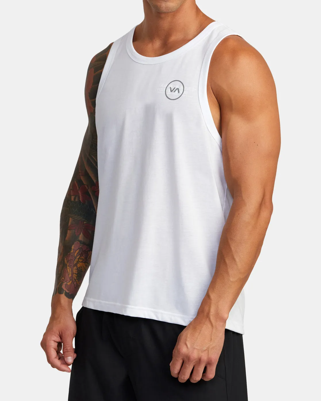 VA Levels Tank - White