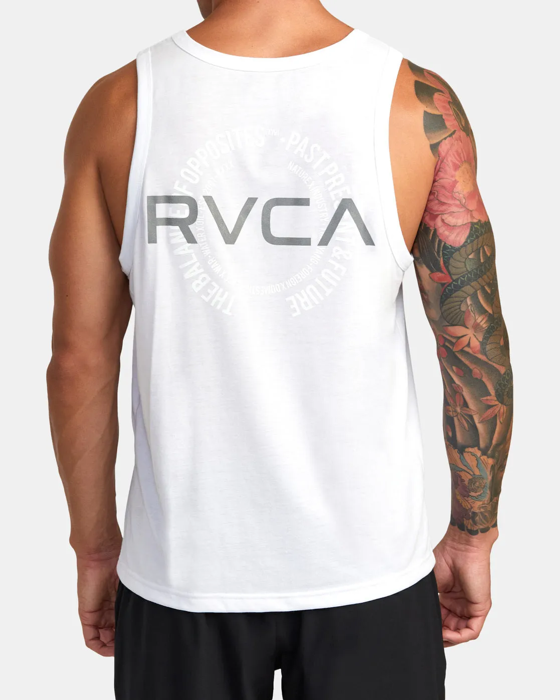 VA Levels Tank - White