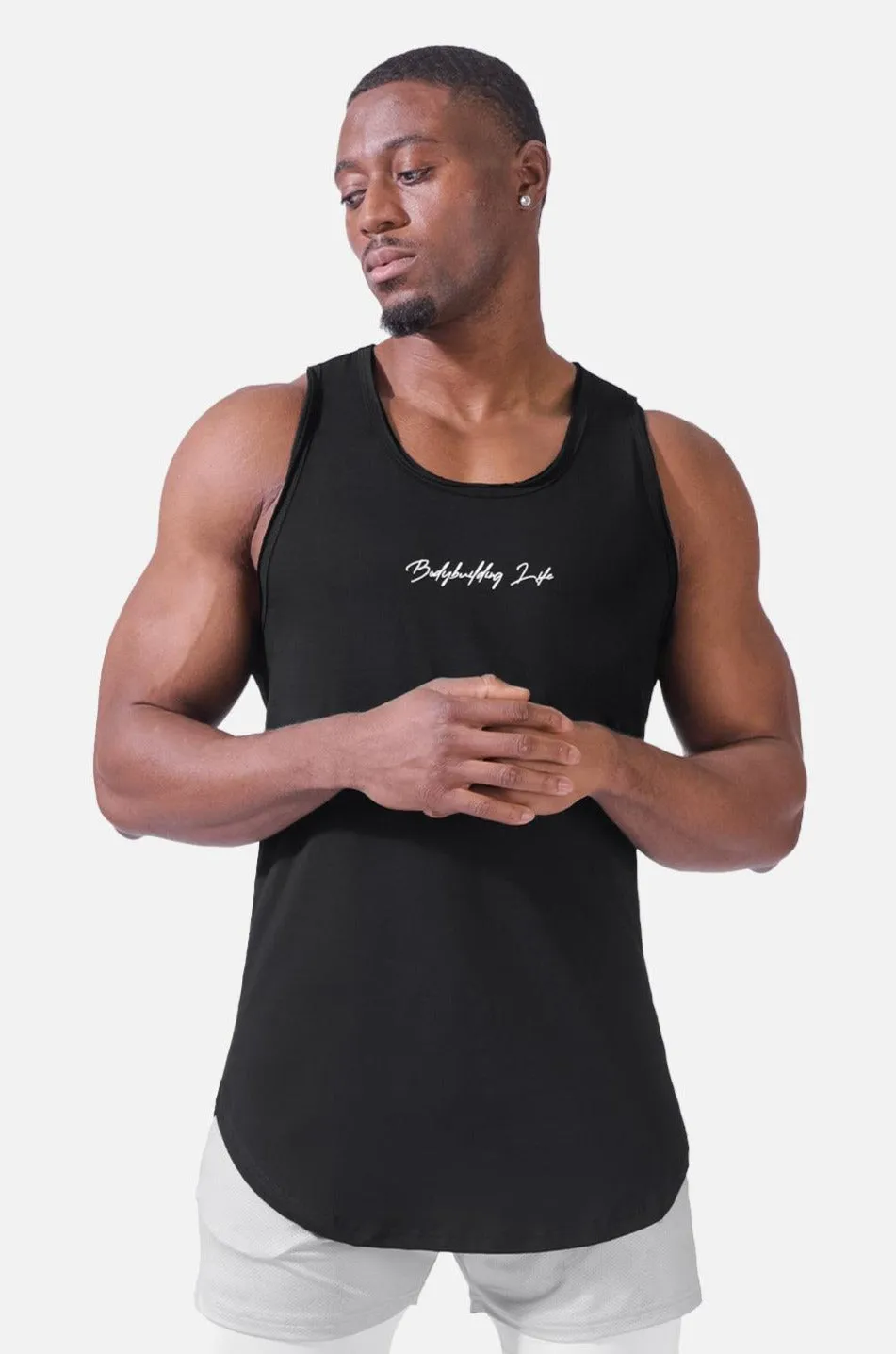 Vital Raw-Hem Tank Top - Bodybuilding Life