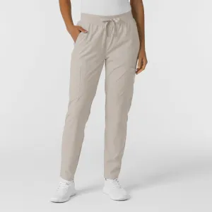 W123 Women's Flex-n-Reach Track Scrub Pant - Cloud