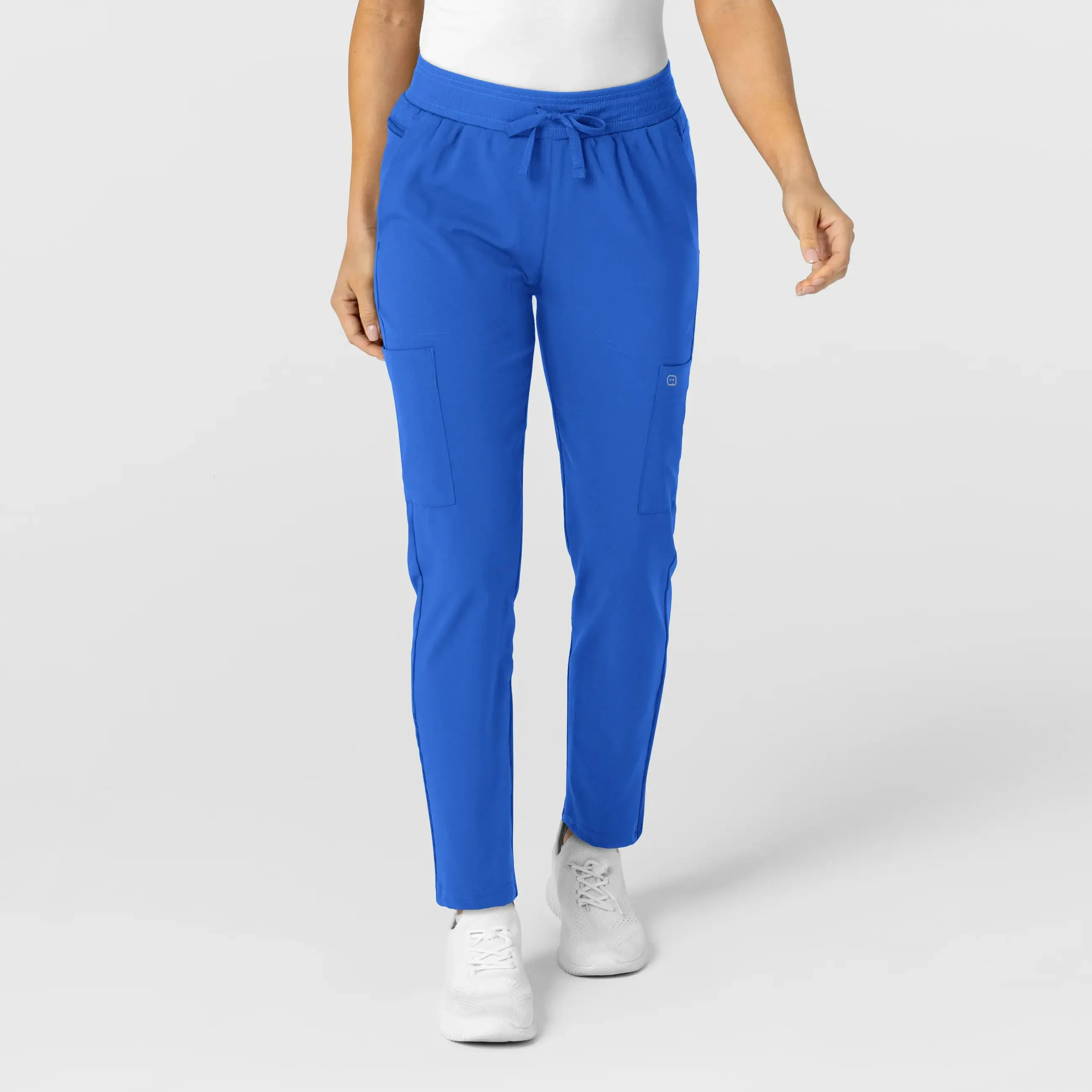 Wink Women's Flex-n-Reach Track Scrub Pant - Royal Blue