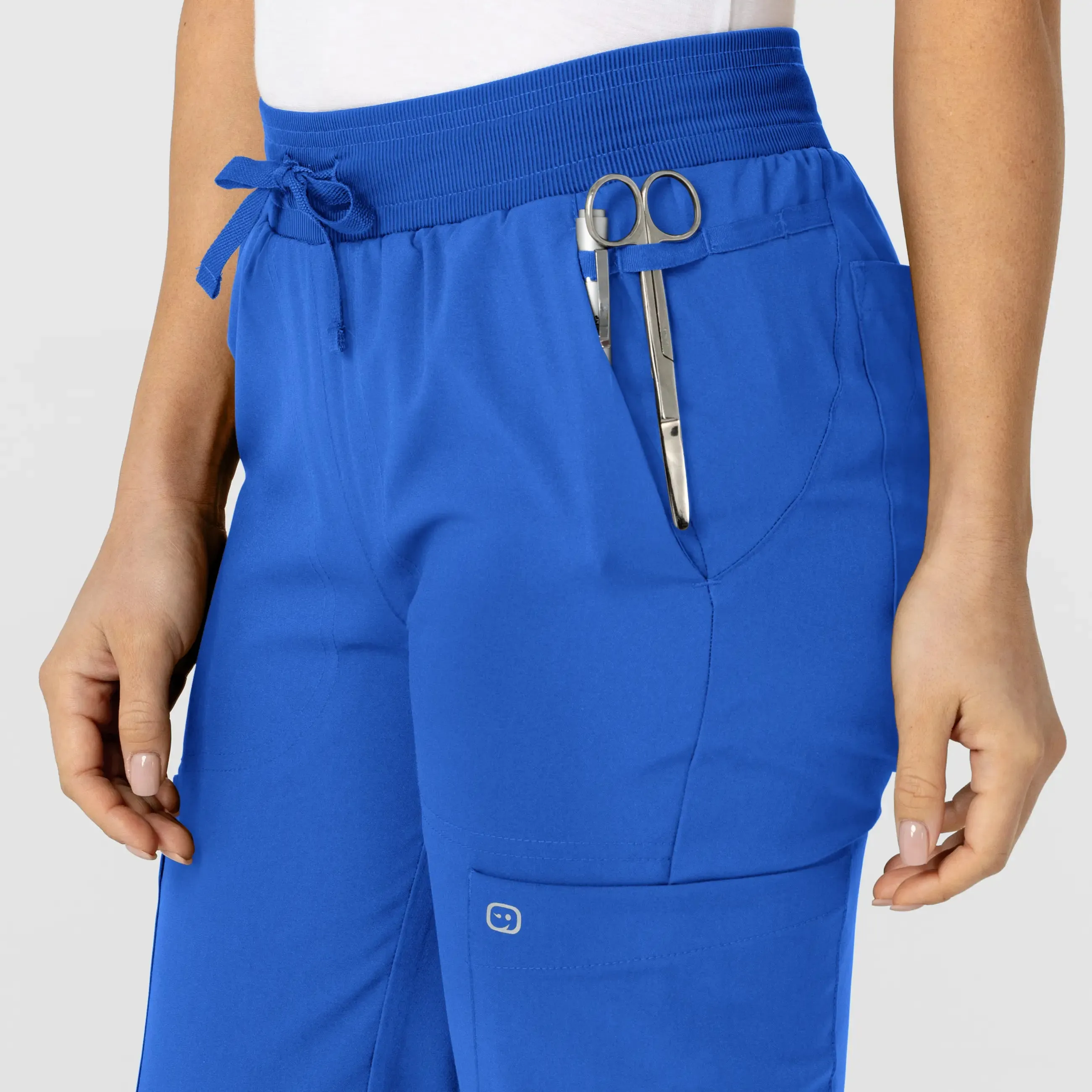 Wink Women's Flex-n-Reach Track Scrub Pant - Royal Blue