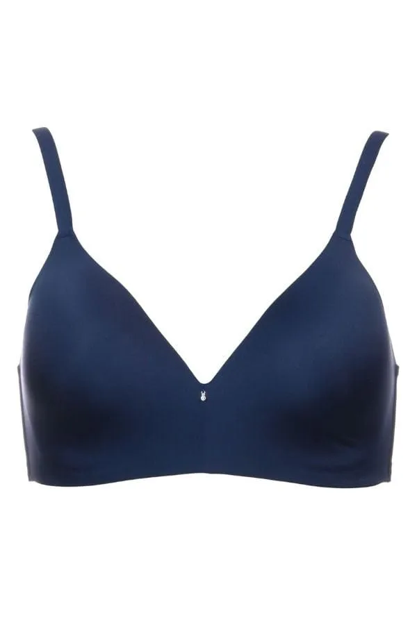 Wire-Free T-Shirt Bra- Gemstone Blue