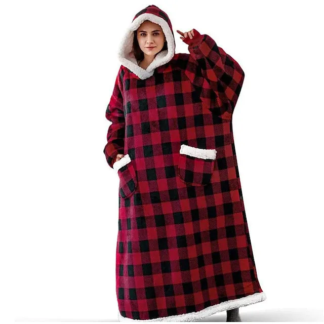 Women's Couple's Pajamas Nightgown Blanket Nighty