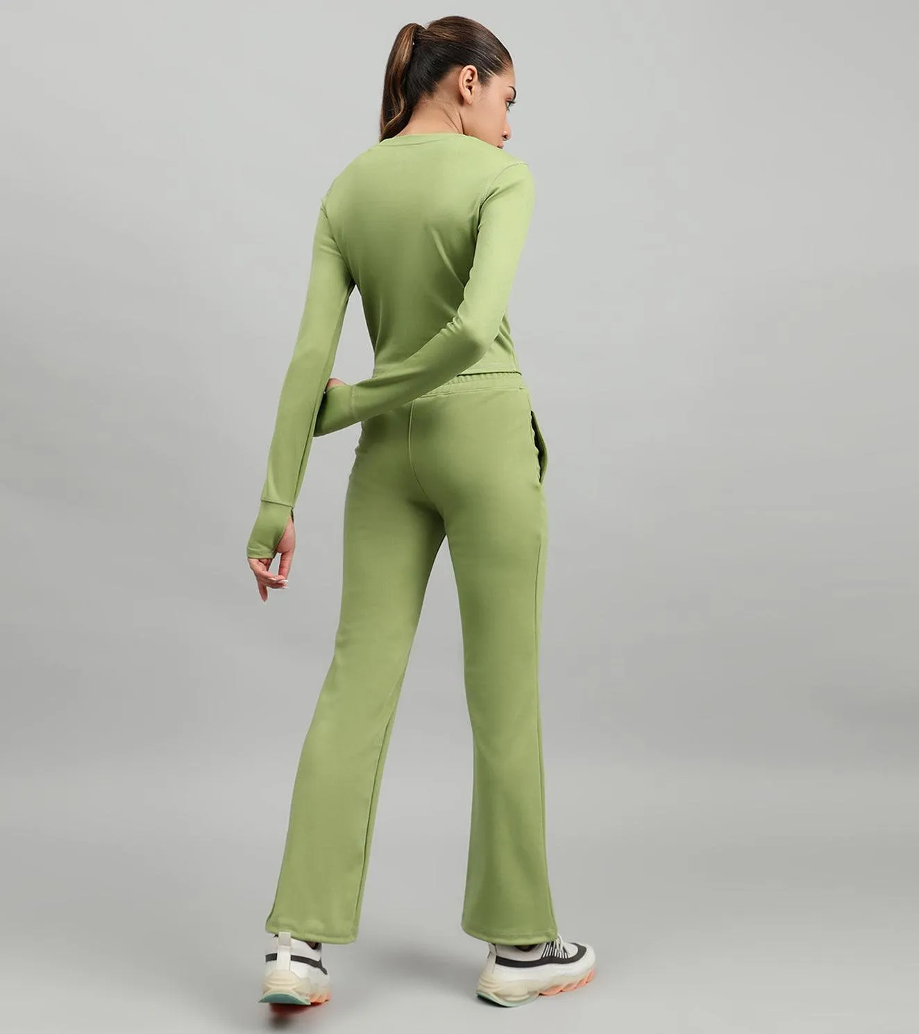 Women's Dynamic Duo Coord Set ( lime greem )