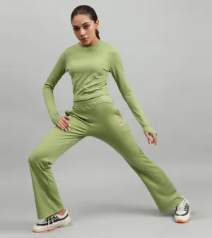 Women's Dynamic Duo Coord Set ( lime greem )