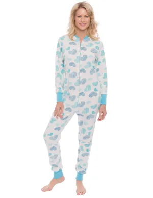 Women's Premium Microfleece Onesie Jumper Pajama