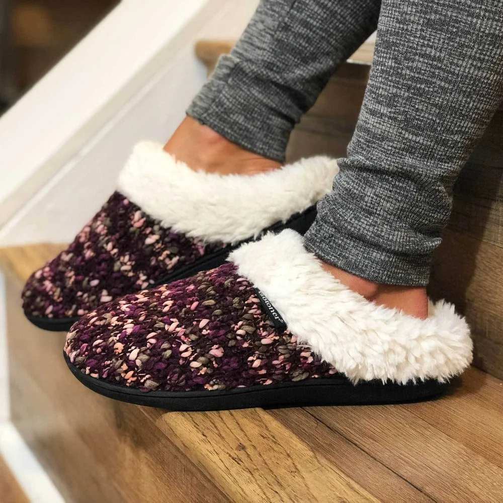 Women's Sweater Knit Amanda Clog Slippers