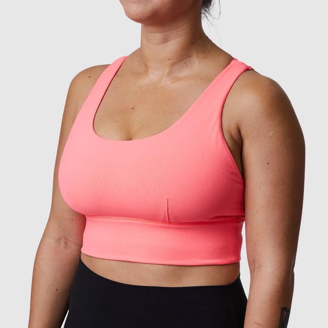 X-Factor Full Throttle Sports Bra (Coral)