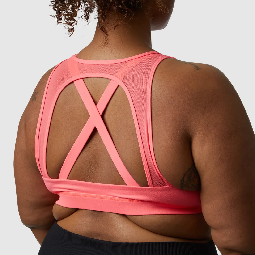 X-Factor Full Throttle Sports Bra (Coral)