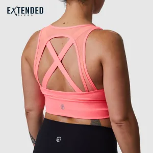 X-Factor Full Throttle Sports Bra (Coral)